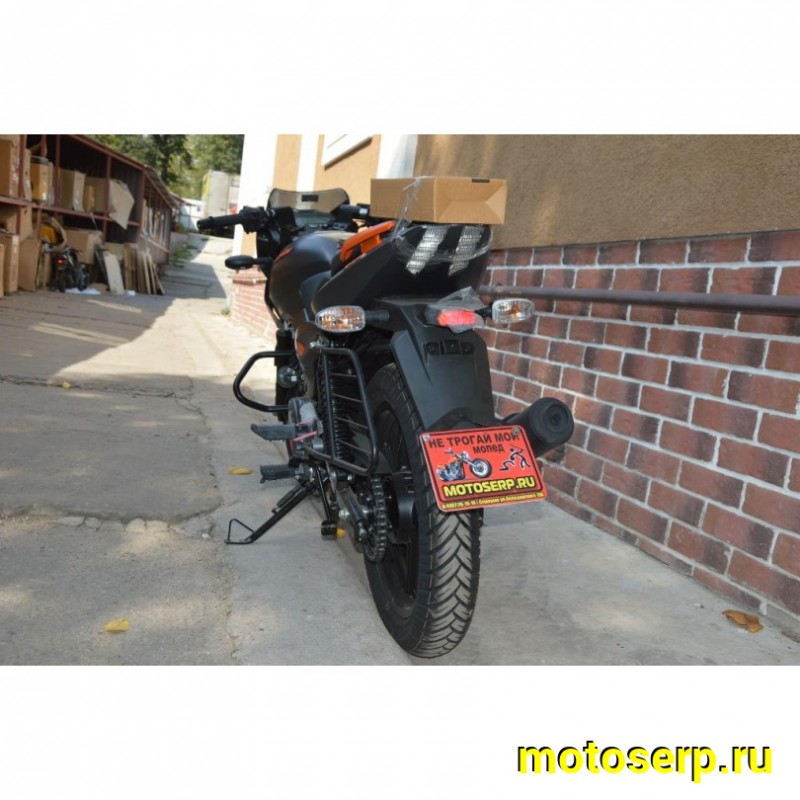 Купить  Мотоцикл BAJAJ Pulsar 180 ( Баджаж Пульсар 180)  180сс,4Т.,возд.охл.,карбюр.,кол.17"/17" (шт) купить с доставкой по Москве и России, цена, технические характеристики, комплектация фото  - motoserp.ru