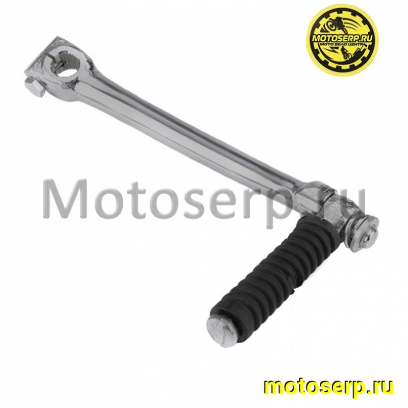Купить  Рычаг кикстартера (ножка заводная) 154FMI/YX125/TTR125  Питбайк и др.(хром/черный) (D13) (шт) (Мир 47504 (MD 06016 (MM 44706 (MT N-3255 купить с доставкой по Москве и России, цена, технические характеристики, комплектация фото  - motoserp.ru