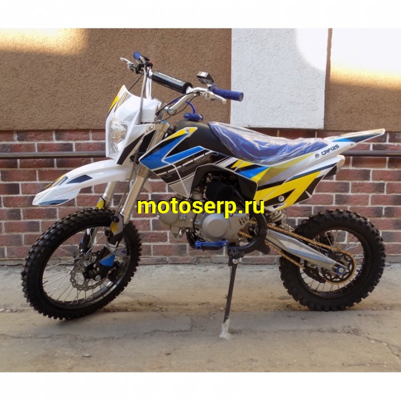 Купить  ====Питбайк Racer CRF125 (спортинв), 125сс, 17/14, 4Т, кикстартер, карб., воздуш. охл. (шт) купить с доставкой по Москве и России, цена, технические характеристики, комплектация фото  - motoserp.ru