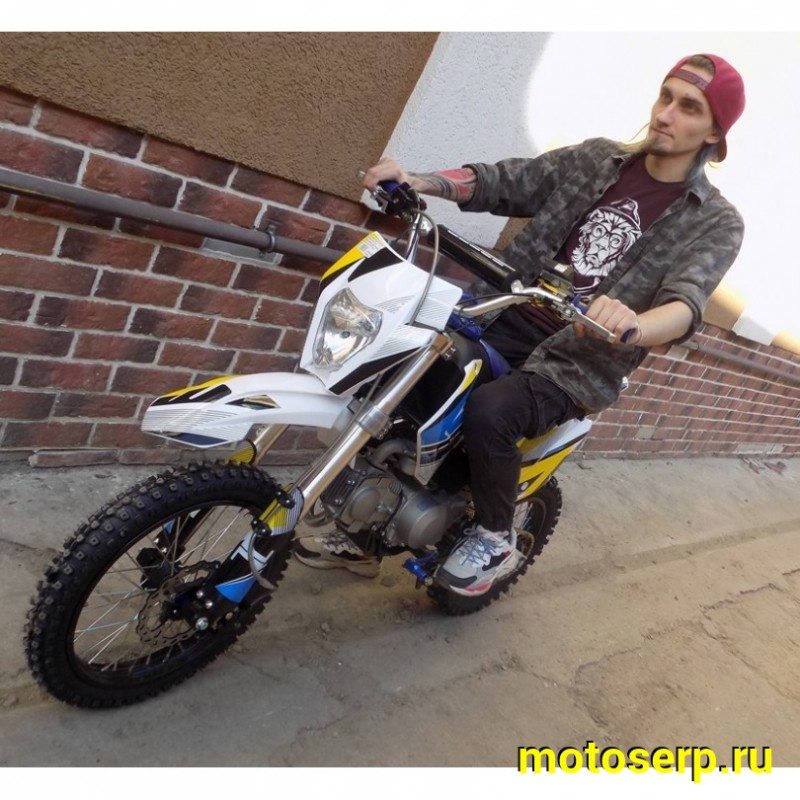 Купить  ====Питбайк Racer CRF125 (спортинв), 125сс, 17/14, 4Т, кикстартер, карб., воздуш. охл. (шт) купить с доставкой по Москве и России, цена, технические характеристики, комплектация фото  - motoserp.ru