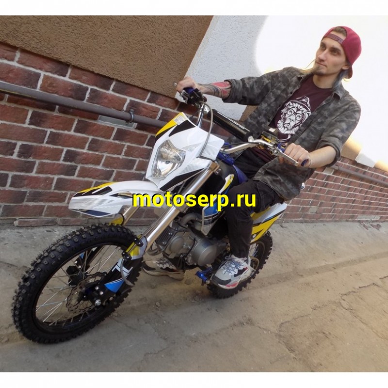 Купить  ====Питбайк Racer CRF125 (спортинв), 125сс, 17/14, 4Т, кикстартер, карб., воздуш. охл. (шт) купить с доставкой по Москве и России, цена, технические характеристики, комплектация фото  - motoserp.ru