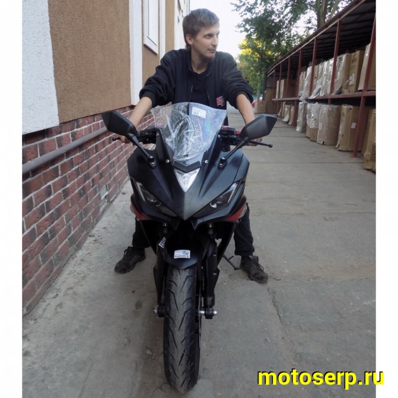Купить  ====Электромотоцикл Kawasaki Ninja (Кавасаки Ниндзя) 4000W, ЛИТИЕВЫЙ аккум, торм. диск./диск.,кол. 17"/17"  (шт) (MOTO-SKUTER купить с доставкой по Москве и России, цена, технические характеристики, комплектация фото  - motoserp.ru