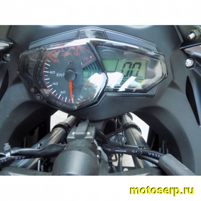 Купить  ====Электромотоцикл Kawasaki Ninja (Кавасаки Ниндзя) 4000W, ЛИТИЕВЫЙ аккум, торм. диск./диск.,кол. 17"/17"  (шт) (MOTO-SKUTER купить с доставкой по Москве и России, цена, технические характеристики, комплектация фото  - motoserp.ru