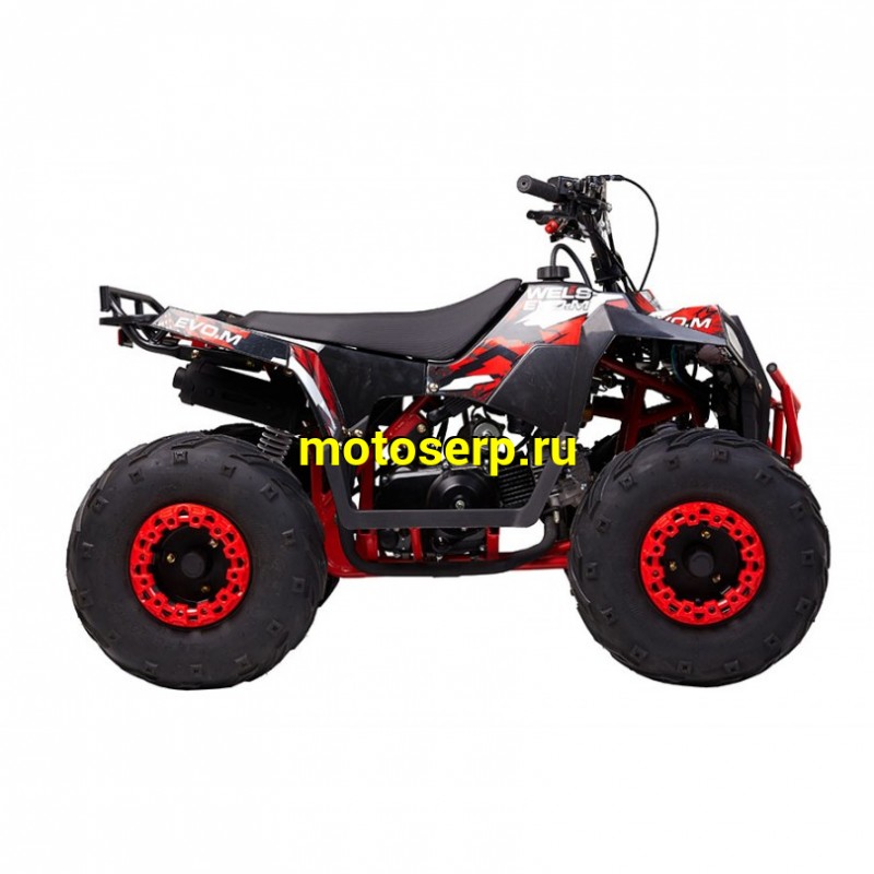 Купить  ====110cc Квадроцикл Wels THUNDER EVO 110, 110сс, утилит. 9-12 лет, кол.7" автомат, реверс, сигнал с контр. тормоза Диск/диск, и пр. (шт) (ФОТО купить с доставкой по Москве и России, цена, технические характеристики, комплектация фото  - motoserp.ru