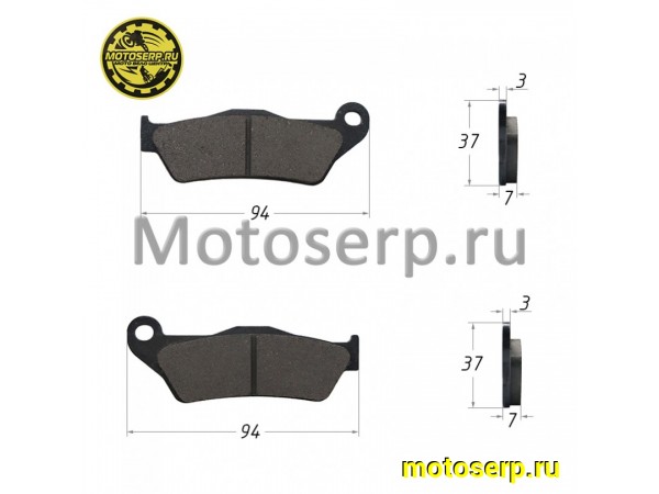 Купить  Колодки тормозные диск BAJAJ BOXER, AVENGER (передние) (пар) (Bajaj DE151037 купить с доставкой по Москве и России, цена, технические характеристики, комплектация фото  - motoserp.ru