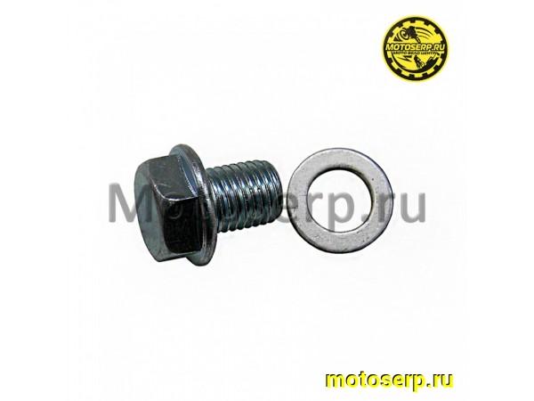 Купить  Болт (винт) сливной (пробка, крышка мас фильтра) М12x1.5x15мм, 139FMB,147FMH,152FMH (шт)  (TATA 16103470 (MT K-6543 (ANKON 008711 купить с доставкой по Москве и России, цена, технические характеристики, комплектация фото  - motoserp.ru