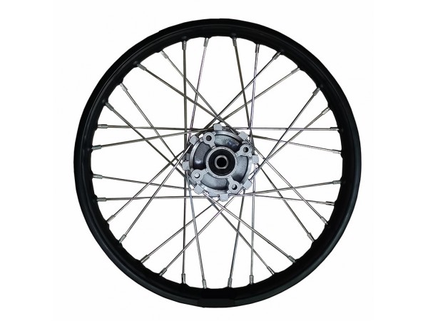 Купить  Колесо 18" заднее (диск колеса) спицованное 2.15-18" (ось 15mm) TTR250a сталь (шт) (TATA 709000034 купить с доставкой по Москве и России, цена, технические характеристики, комплектация фото  - motoserp.ru