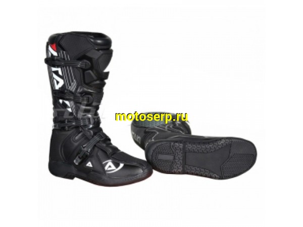 Купить  Мотоботы кросс. ATAKI MX-001 (защ. голени), черные р-р 44" (Ч/З) (пар) (SM 872-6596 купить с доставкой по Москве и России, цена, технические характеристики, комплектация фото  - motoserp.ru