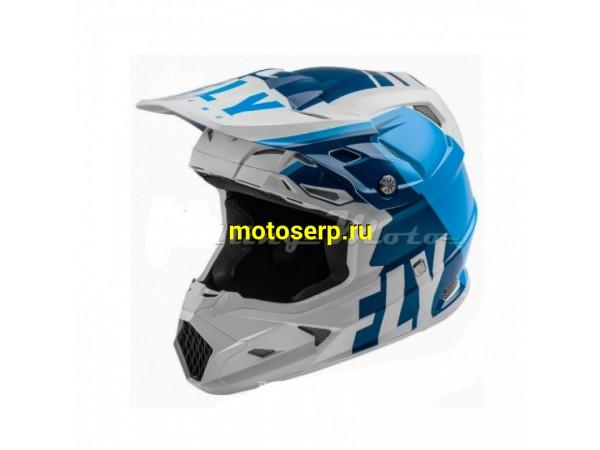 Купить  Шлем Кросс FLY RACING TOXIN TRANSFER синий/белый (2021) XL  (шт)  (SM 941-1981 купить с доставкой по Москве и России, цена, технические характеристики, комплектация фото  - motoserp.ru