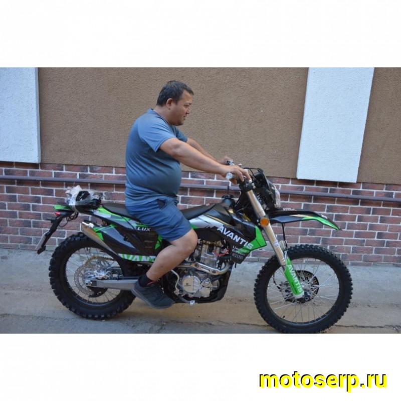 Купить  ====Мотоцикл Кросс/Эндуро AVANTIS A7 Lux (ПТС), 21/18, 174MM, 4Т, 4-х клап,  жид. охл, балансир, регул аморт. (шт) купить с доставкой по Москве и России, цена, технические характеристики, комплектация фото  - motoserp.ru
