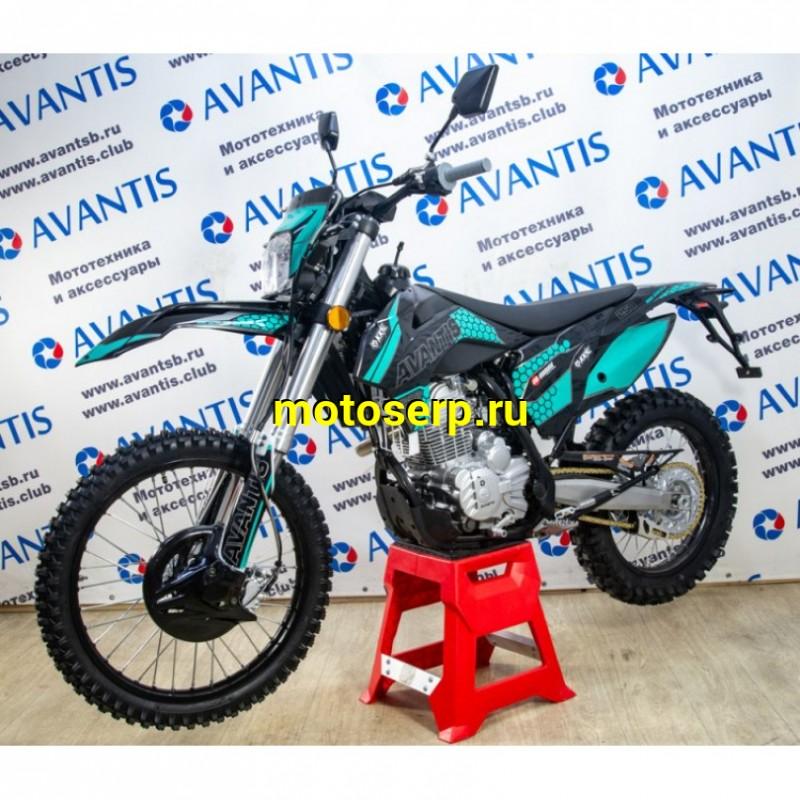 Купить  ====Мотоцикл Кросс/Эндуро AVANTIS A7 Lux (ПТС), 21/18, 174MM, 4Т, 4-х клап,  жид. охл, балансир, регул аморт. (шт) купить с доставкой по Москве и России, цена, технические характеристики, комплектация фото  - motoserp.ru