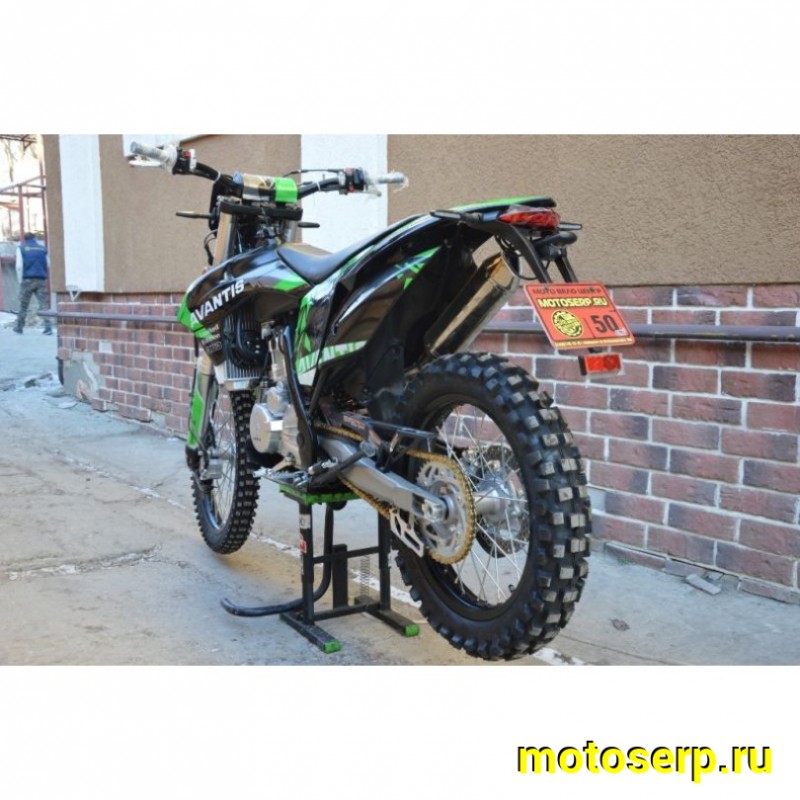 Купить  ====Мотоцикл Кросс/Эндуро AVANTIS A7 Lux (ПТС), 21/18, 174MM, 4Т, 4-х клап,  жид. охл, балансир, регул аморт. (шт) купить с доставкой по Москве и России, цена, технические характеристики, комплектация фото  - motoserp.ru