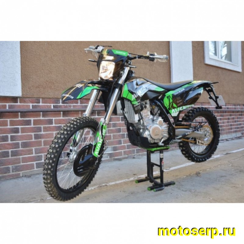 Купить  ====Мотоцикл Кросс/Эндуро AVANTIS A7 Lux (ПТС), 21/18, 174MM, 4Т, 4-х клап,  жид. охл, балансир, регул аморт. (шт) купить с доставкой по Москве и России, цена, технические характеристики, комплектация фото  - motoserp.ru