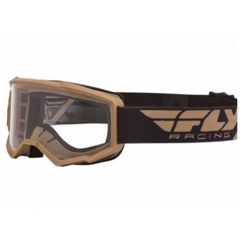 Купить  Очки мото Кросс FLY RACING FOCUS хаки (детские) (шт) (SM 604-4083 купить с доставкой по Москве и России, цена, технические характеристики, комплектация фото  - motoserp.ru