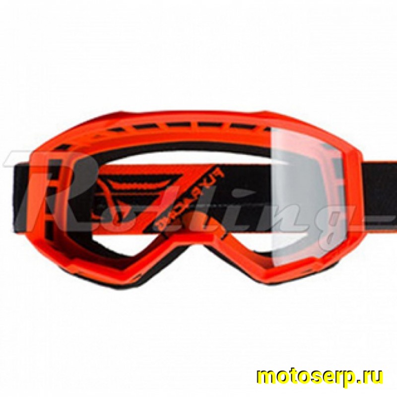 Купить  ====Очки мото Кросс FLY RACING FOCUS YOUTH оранжевые (детские)  (шт) (SM 604-7617 купить с доставкой по Москве и России, цена, технические характеристики, комплектация фото  - motoserp.ru