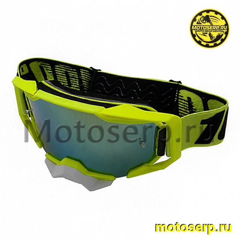 Купить  Очки мото Кросс 100% MX ARMEGA Yellow (реплика) (шт) (Кокурин купить с доставкой по Москве и России, цена, технические характеристики, комплектация фото  - motoserp.ru