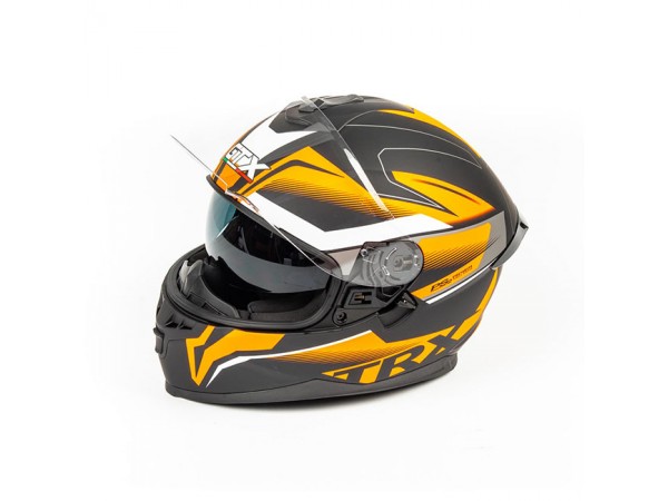 Купить  Шлем закрытый GTX 5672 (M) #2 BLACK/FLUO ORANGE GREY (шт) (0 купить с доставкой по Москве и России, цена, технические характеристики, комплектация фото  - motoserp.ru