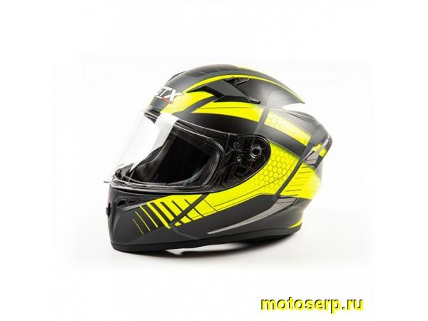 Купить  Шлем закрытый GTX 578 (M) #1 BLACK/YELLOW GREY	 (шт) (0 купить с доставкой по Москве и России, цена, технические характеристики, комплектация фото  - motoserp.ru