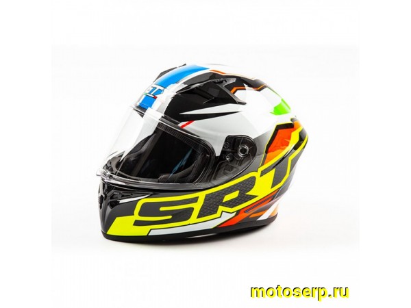 Купить  Шлем закрытый GTX 578 (S) #2 BLACK/ ORANGE GREEN (шт) (0 купить с доставкой по Москве и России, цена, технические характеристики, комплектация фото  - motoserp.ru