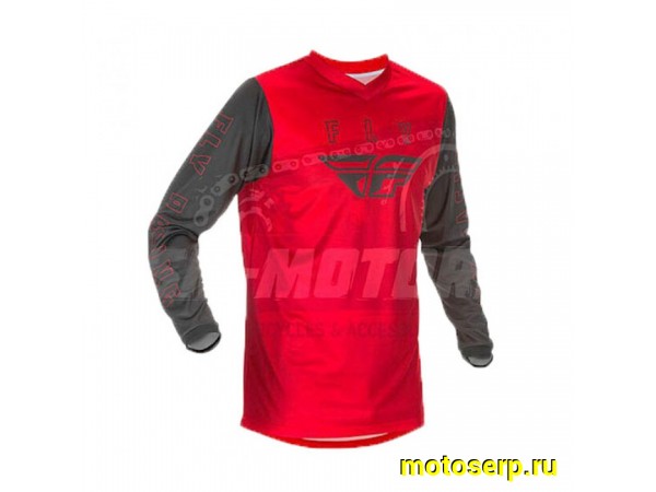 Купить  Джерси (футболка для мотокросса) FLY RACING F-16 красная/чёрная (S) 2021 (шт)  (0 купить с доставкой по Москве и России, цена, технические характеристики, комплектация фото  - motoserp.ru