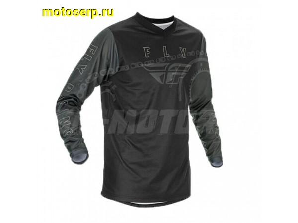 Купить  ====Джерси (футболка для мотокросса) FLY RACING F-16 черная/серая (YL) (детская)  2021 (шт) (0 купить с доставкой по Москве и России, цена, технические характеристики, комплектация фото  - motoserp.ru