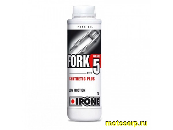 Купить  ====Масло IPONE FORK grade 5W 1L (вилочное гидравлическое масло) (800212 (0 купить с доставкой по Москве и России, цена, технические характеристики, комплектация фото  - motoserp.ru