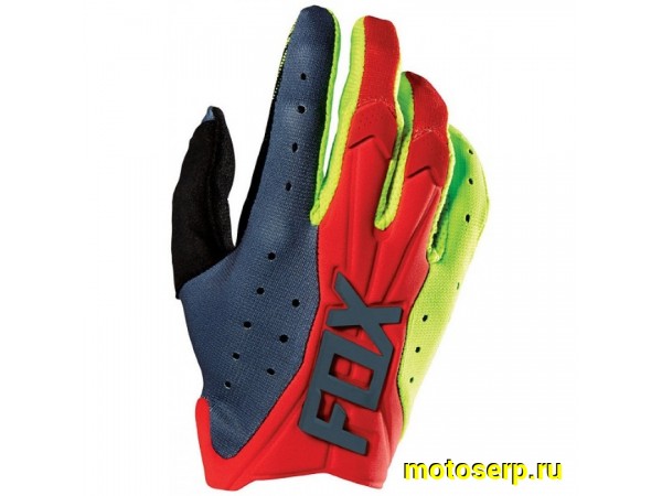 Купить  Перчатки Fox Flexair Race текстильные красно-желтый (XL) (пар) (0 купить с доставкой по Москве и России, цена, технические характеристики, комплектация фото  - motoserp.ru
