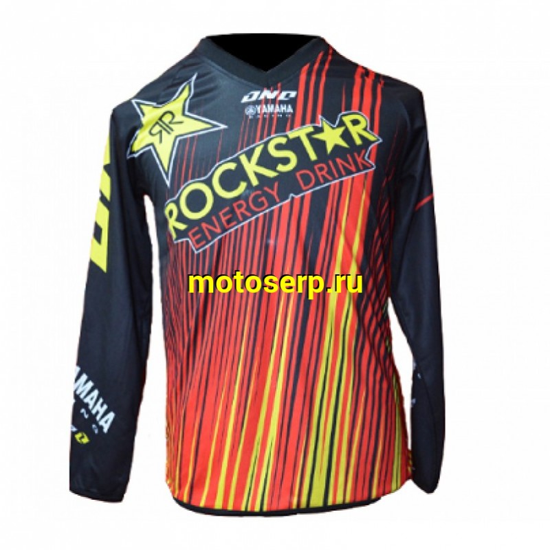 Купить  ====Джерси (футболка для мотокросса) YAMAHA YM RockStar Energy Drink мультицвет (XXL) (шт) (0 купить с доставкой по Москве и России, цена, технические характеристики, комплектация фото  - motoserp.ru