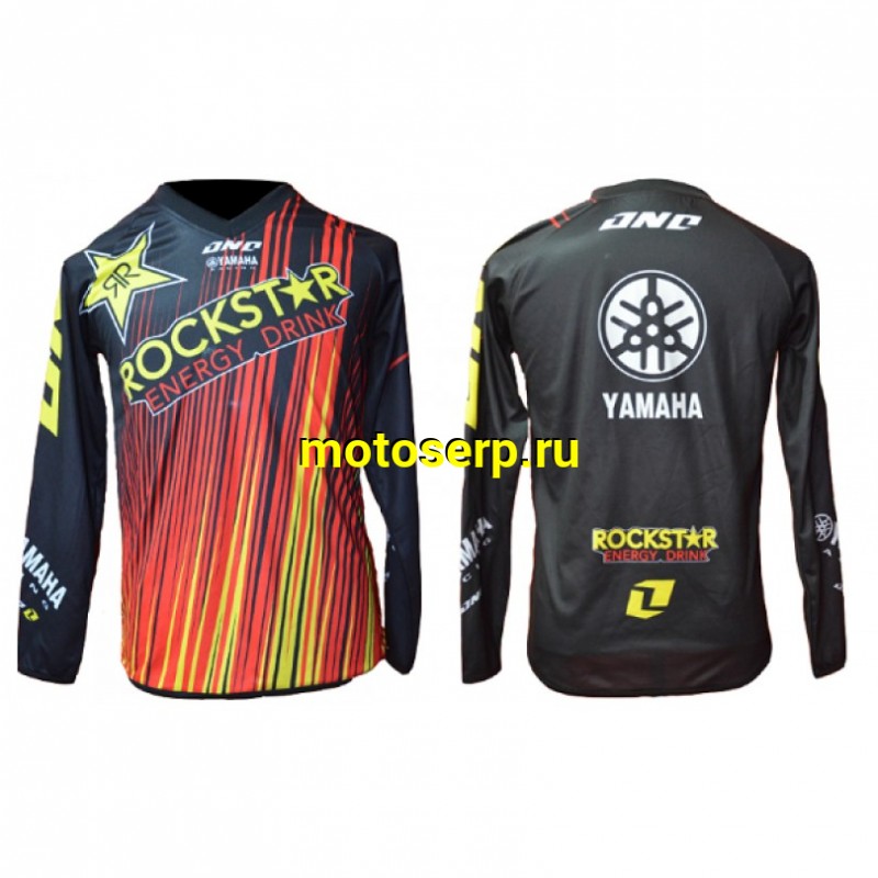 Купить  ====Джерси (футболка для мотокросса) YAMAHA YM RockStar Energy Drink мультицвет (XXL) (шт) (0 купить с доставкой по Москве и России, цена, технические характеристики, комплектация фото  - motoserp.ru