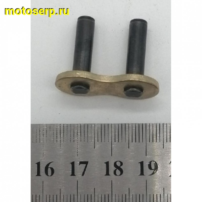 Купить  Замок цепи (530) DID 530VX3 G&B ZJ под расклепку 530VX3GBZJ (JP купить с доставкой по Москве и России, цена, технические характеристики, комплектация фото  - motoserp.ru