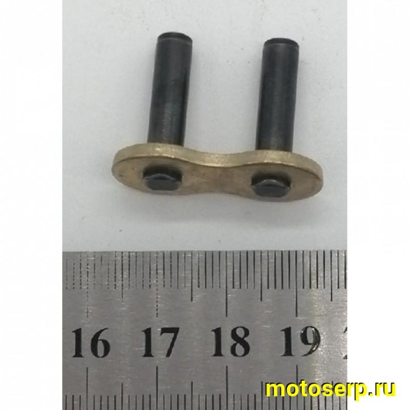 Купить  Замок цепи (530) DID 530VX3 G&B ZJ под расклепку 530VX3GBZJ (JP купить с доставкой по Москве и России, цена, технические характеристики, комплектация фото  - motoserp.ru