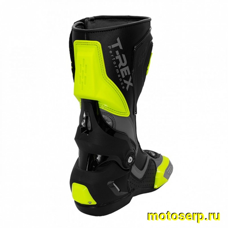 Купить  Мотоботы спорт. RYO Racing T-REX (защ. голени), жёлт/чёрные 42" (пар) (Regul 304400-5 купить с доставкой по Москве и России, цена, технические характеристики, комплектация фото  - motoserp.ru