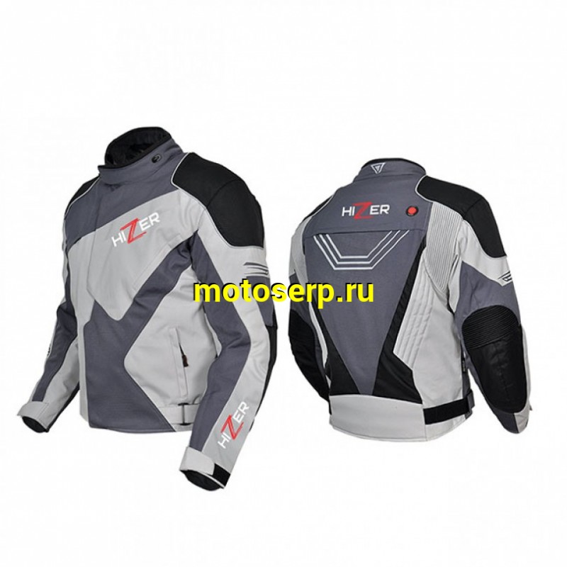 Купить  ====Куртка с жесткими вставками текстильная HIZER 515 (L) (шт) (0 купить с доставкой по Москве и России, цена, технические характеристики, комплектация фото  - motoserp.ru