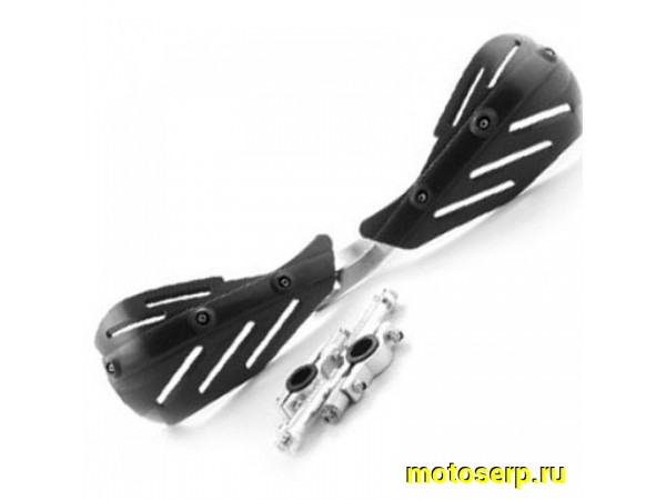Купить  Защита рук/рычагов (уши)  HP15 черные армированные (пара) (SM 123-9199 купить с доставкой по Москве и России, цена, технические характеристики, комплектация фото  - motoserp.ru