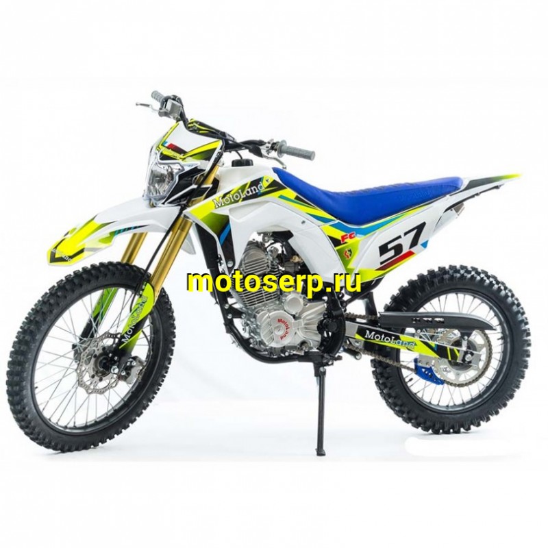 Купить  ====Мотоцикл Кросс/Эндуро Motoland FC250 (спортинв), 21/18, 172FMM, 21л.с., возд.охл., (шт) (ML 14573 купить с доставкой по Москве и России, цена, технические характеристики, комплектация фото  - motoserp.ru