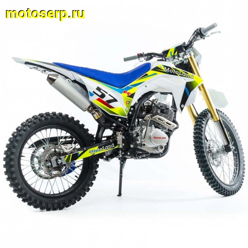 Купить  ====Мотоцикл Кросс/Эндуро Motoland FC250 (спортинв), 21/18, 172FMM, 21л.с., возд.охл., (шт) (ML 14573 купить с доставкой по Москве и России, цена, технические характеристики, комплектация фото  - motoserp.ru