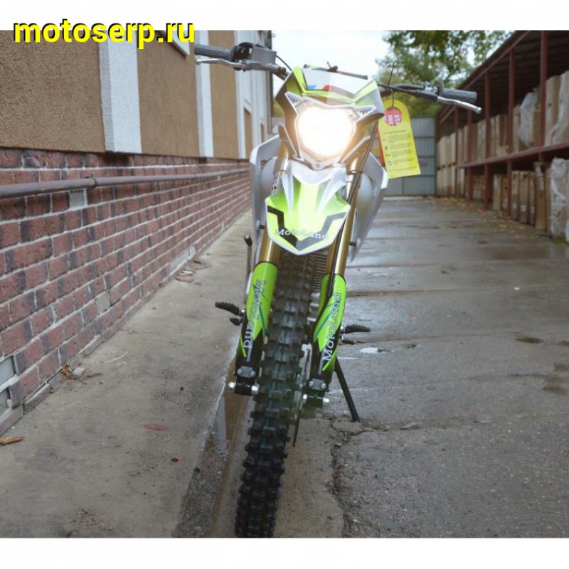 Купить  ====Мотоцикл Кросс/Эндуро Motoland FC250 (спортинв), 21/18, 172FMM, 21л.с., возд.охл., (шт) (ML 14573 купить с доставкой по Москве и России, цена, технические характеристики, комплектация фото  - motoserp.ru