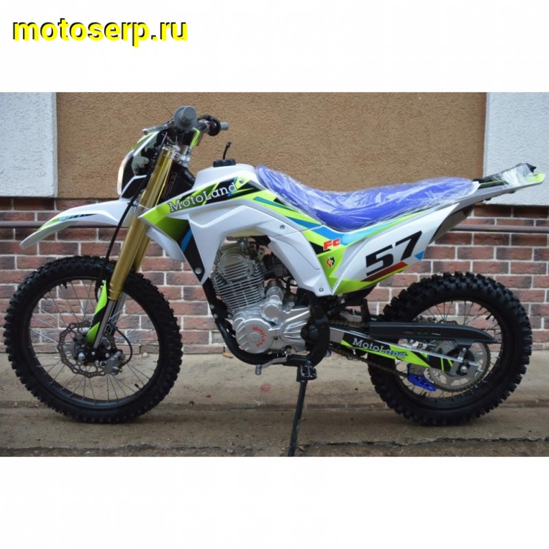 Купить  ====Мотоцикл Кросс/Эндуро Motoland FC250 (спортинв), 21/18, 172FMM, 21л.с., возд.охл., (шт) (ML 14573 купить с доставкой по Москве и России, цена, технические характеристики, комплектация фото  - motoserp.ru