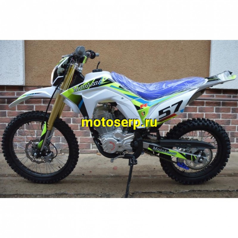 Купить  ====Мотоцикл Кросс/Эндуро Motoland FC250 (спортинв), 21/18, 172FMM, 21л.с., возд.охл., (шт) (ML 14573 купить с доставкой по Москве и России, цена, технические характеристики, комплектация фото  - motoserp.ru
