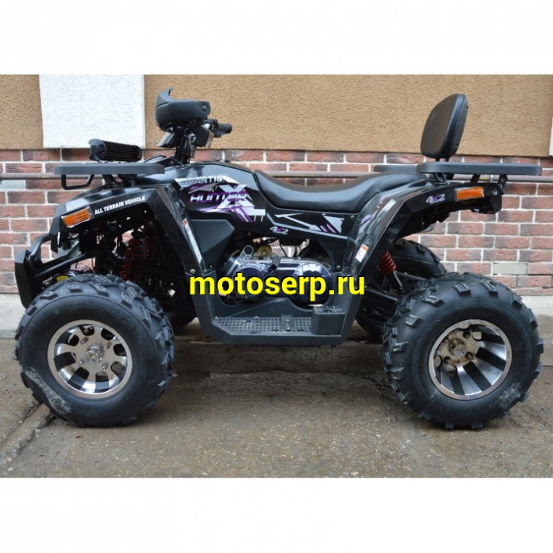 Купить  ====200cc Квадроцикл AVANTIS HUNTER 200 BIG PREMIUM (Хантер 200 премиум биг) утилит 2х4, 4Т.стартер, вариатор с реверс.(шт)  купить с доставкой по Москве и России, цена, технические характеристики, комплектация фото  - motoserp.ru