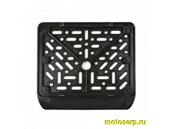 Купить  Держатель (рамка) заднего номера МОТО (19х14,5) пластик  "BAJAJ" нового образца (шт) купить с доставкой по Москве и России, цена, технические характеристики, комплектация фото  - motoserp.ru
