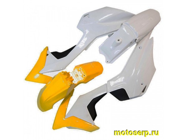 Купить  Комплект пластика питбайк BSE PH10, SSSR желтый (шт) (Велос 61800000Y (Велос 6.180.0000-y  купить с доставкой по Москве и России, цена, технические характеристики, комплектация фото  - motoserp.ru