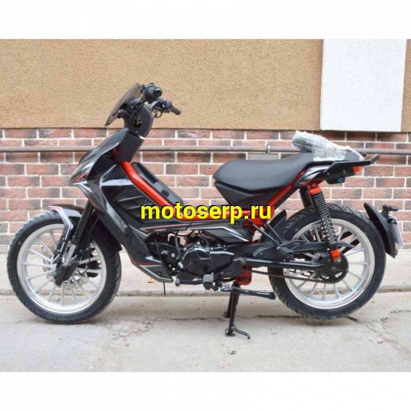 Купить  ====Мопед Millennium Delta Sport-H (Милленниум Дельта Спорт)  4Т; Баланс. вал, кол 16" широкие литые; полуавт.,, эл. старт; .(шт) 0130(ТехМаркет купить с доставкой по Москве и России, цена, технические характеристики, комплектация фото  - motoserp.ru