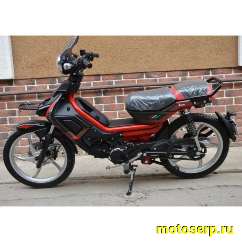 Купить  ====Мопед Millennium Delta Joker  (Милленниум Дельта Джокер)  4Т; колеса 17"литые; полуавт.,, эл. старт; .(шт) 0110 (ТехМаркет купить с доставкой по Москве и России, цена, технические характеристики, комплектация фото  - motoserp.ru