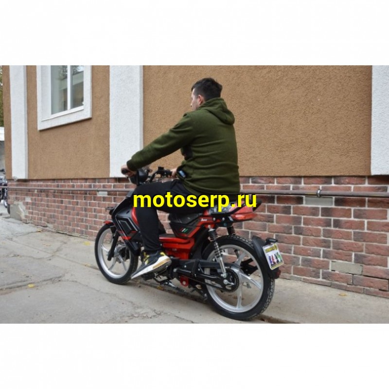 Купить  ====Мопед Millennium Delta Joker  (Милленниум Дельта Джокер)  4Т; колеса 17"литые; полуавт.,, эл. старт; .(шт) 0110 (ТехМаркет купить с доставкой по Москве и России, цена, технические характеристики, комплектация фото  - motoserp.ru
