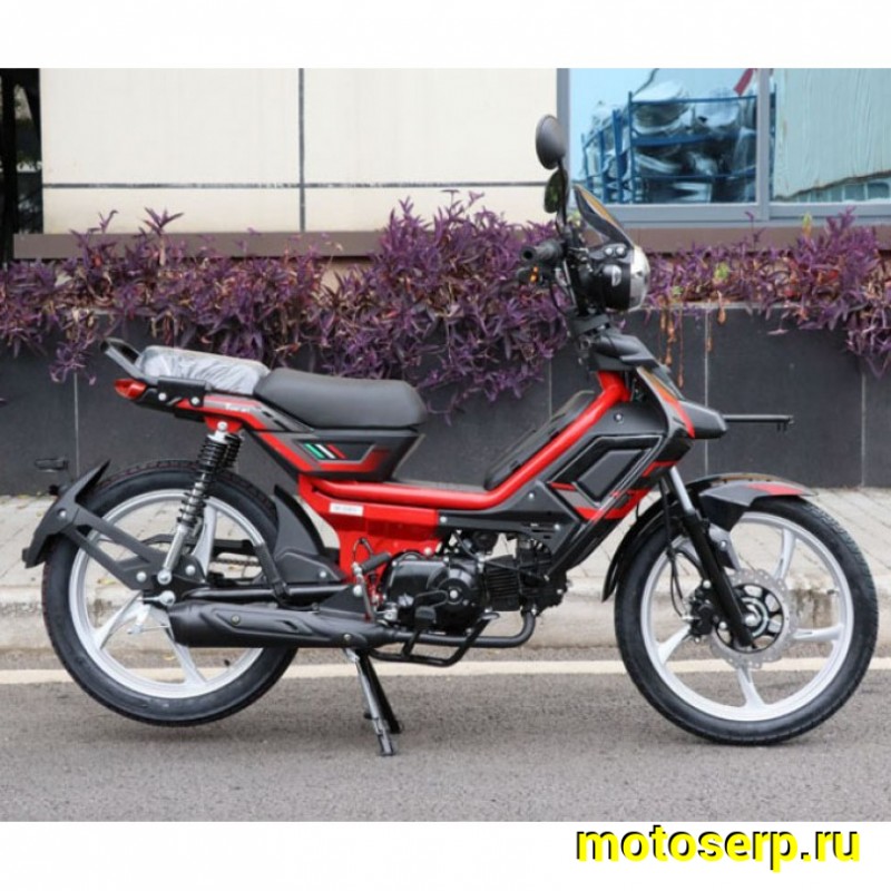 Купить  ====Мопед Millennium Delta Joker  (Милленниум Дельта Джокер)  4Т; колеса 17"литые; полуавт.,, эл. старт; .(шт) 0110 (ТехМаркет купить с доставкой по Москве и России, цена, технические характеристики, комплектация фото  - motoserp.ru