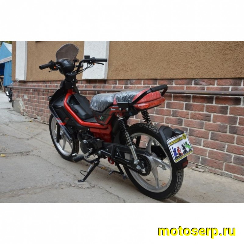 Купить  ====Мопед Millennium Delta Joker  (Милленниум Дельта Джокер)  4Т; колеса 17"литые; полуавт.,, эл. старт; .(шт) 0110 (ТехМаркет купить с доставкой по Москве и России, цена, технические характеристики, комплектация фото  - motoserp.ru