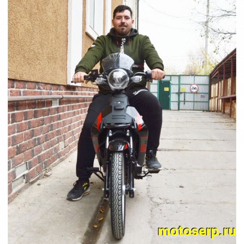 Купить  ====Мопед Millennium Delta Joker  (Милленниум Дельта Джокер)  4Т; колеса 17"литые; полуавт.,, эл. старт; .(шт) 0110 (ТехМаркет купить с доставкой по Москве и России, цена, технические характеристики, комплектация фото  - motoserp.ru