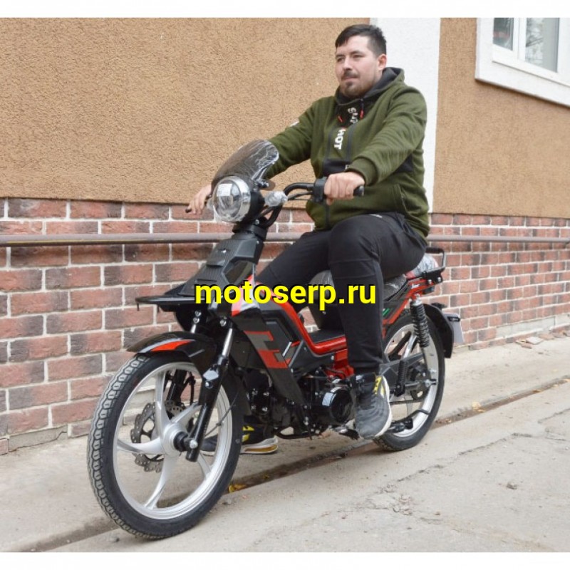 Купить  ====Мопед Millennium Delta Joker  (Милленниум Дельта Джокер)  4Т; колеса 17"литые; полуавт.,, эл. старт; .(шт) 0110 (ТехМаркет купить с доставкой по Москве и России, цена, технические характеристики, комплектация фото  - motoserp.ru