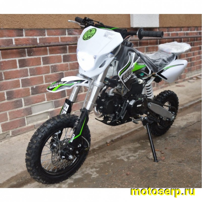 Купить  ====Питбайк BSE EVO 110 E SA 12/10 Green Blade 3 (Полуавтоматическая КПП) (Бер) (шт) (0 купить с доставкой по Москве и России, цена, технические характеристики, комплектация фото  - motoserp.ru